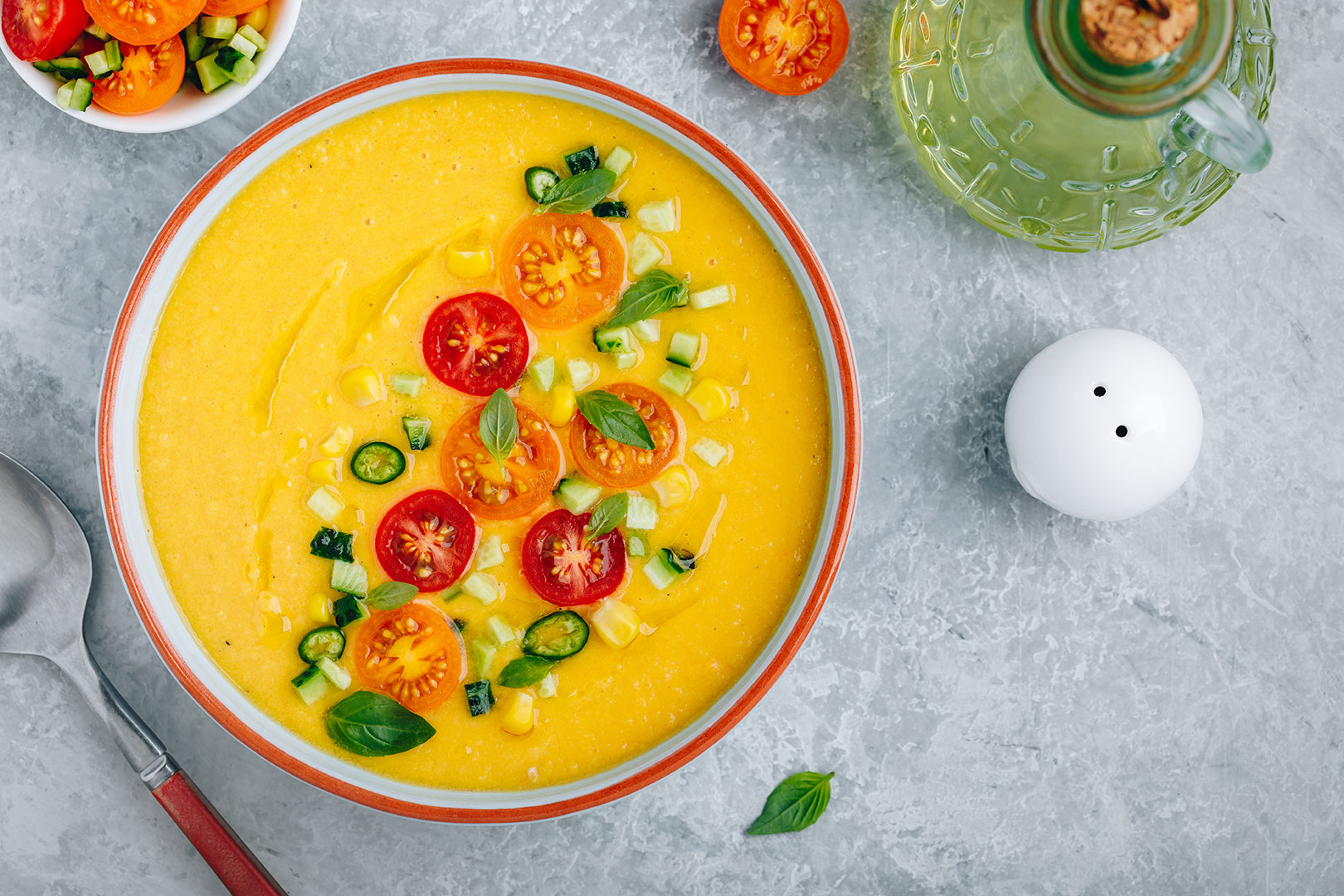 Kukorica gazpacho